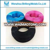 Color anodized floral aluminum wire,fil aluminium